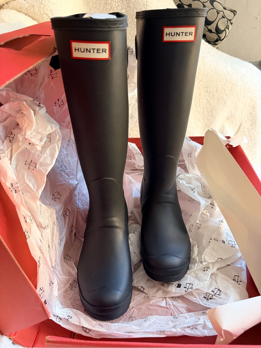 HUNTER Women's Original Back Adjustable Walking Boots w7